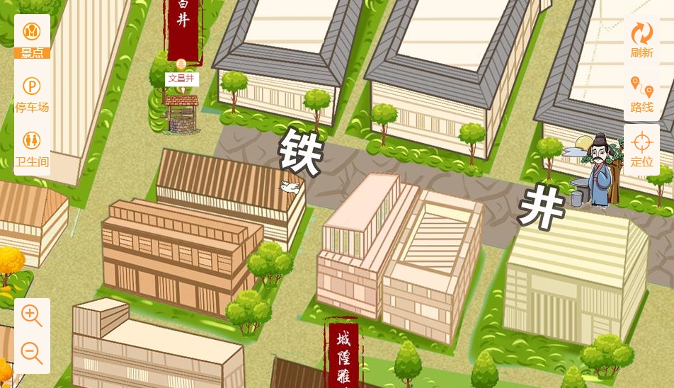 上高智慧景区：手绘地图与语音导览的完美融合